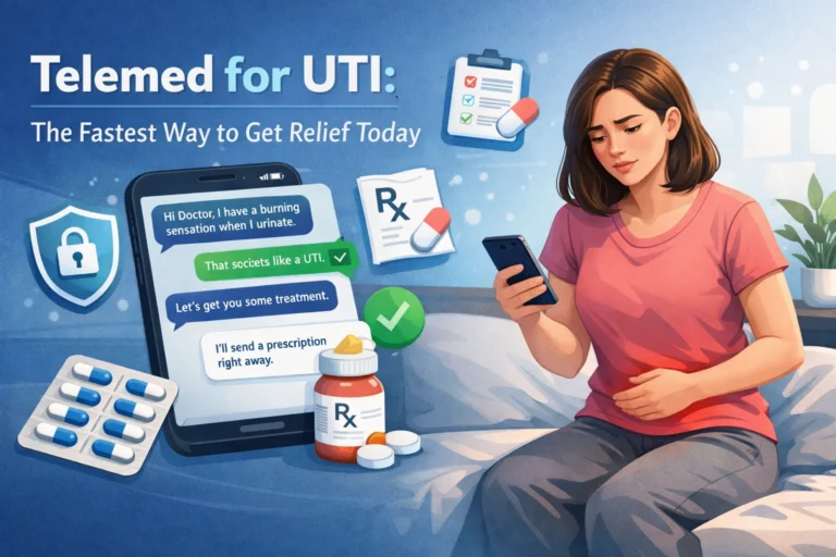 Telemed for UTI: The Fastest Way to Get Relief Today