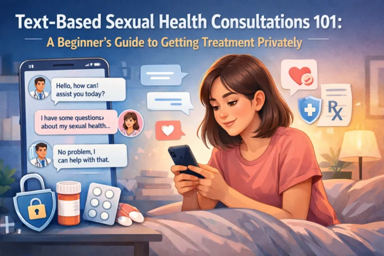Text-Based Sexual Health Consultations 101: A Beginner’s Guide to Getting Treatment Privately