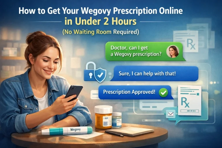 How to Get Your Wegovy Prescription Online in Under 2 Hours (No Waiting Room Required)