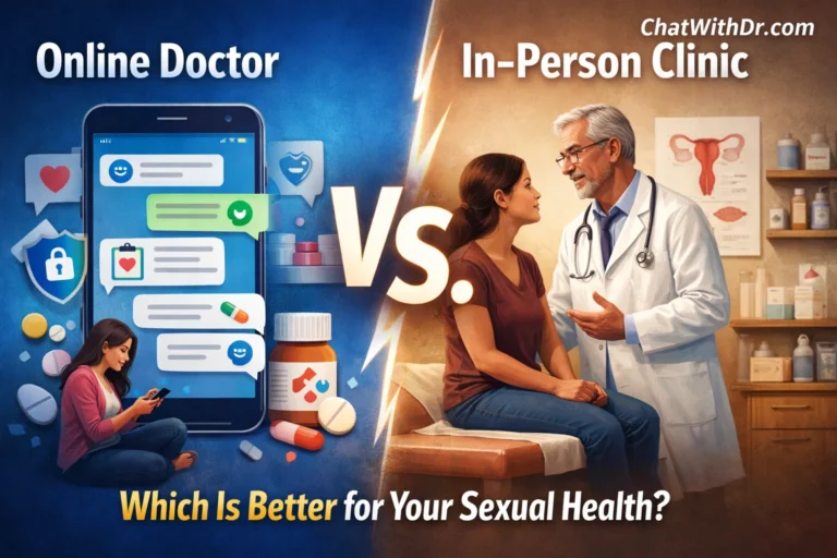 Online Doctor Vs. In-Person Clinic: Which Is Better for Your Sexual Health?