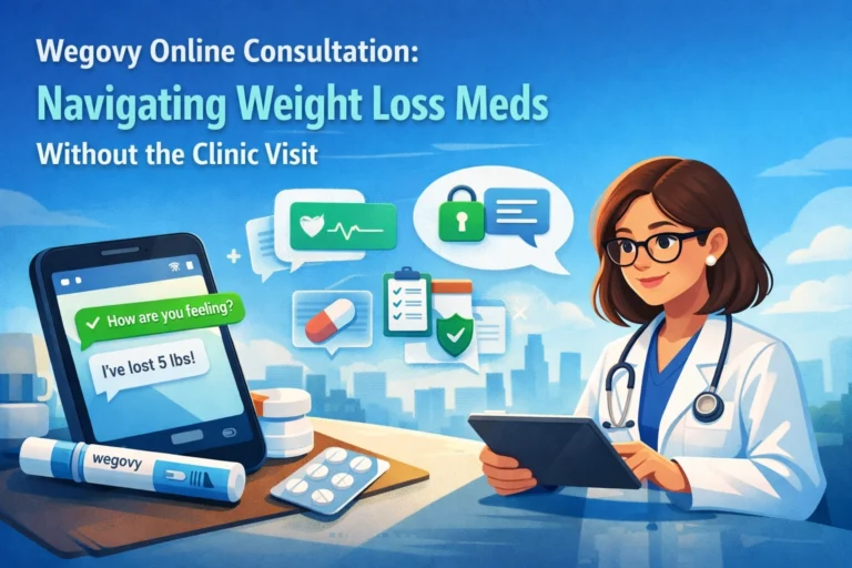 Wegovy Online Consultation: Navigating Weight Loss Meds Without the Clinic Visit