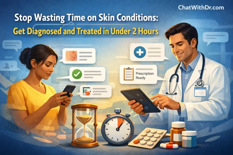 Stop Wasting Time on Skin Conditions: Get Diagnosed and Treated in Under 2 Hours