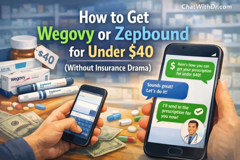 How to Get Wegovy or Zepbound for Under $40 (Without Insurance Drama)