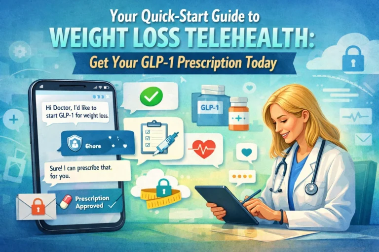 Your Quick-Start Guide to Weight Loss Telehealth: Get Your GLP-1 Prescription Today