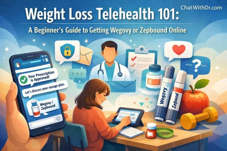Weight Loss Telehealth 101: A Beginner’s Guide to Getting Wegovy or Zepbound Online