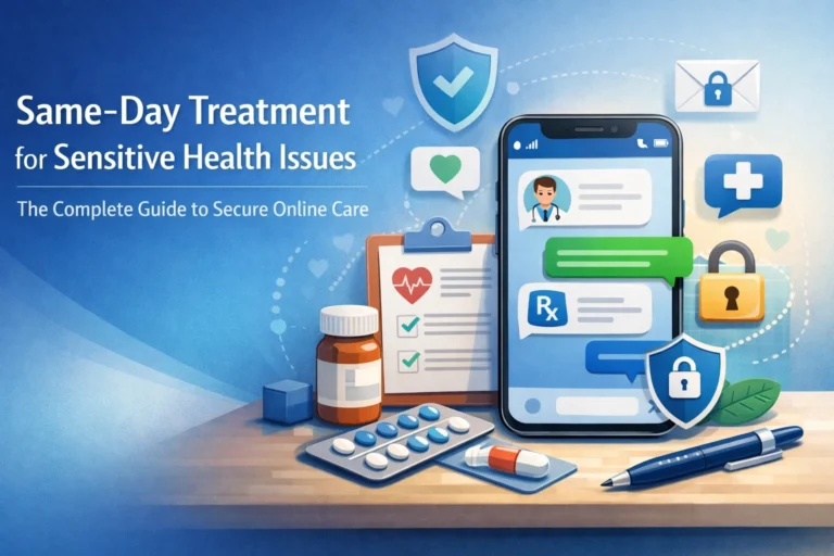 Same-Day Treatment for Sensitive Health Issues: The Complete Guide to Secure Online Care