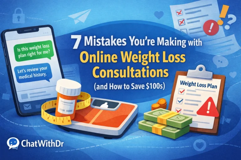 7 Mistakes You’re Making with Online Weight Loss Consultations (and How to Save $100s)