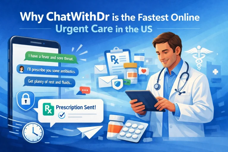 Why ChatWithDr is the Fastest Online Urgent Care in the US