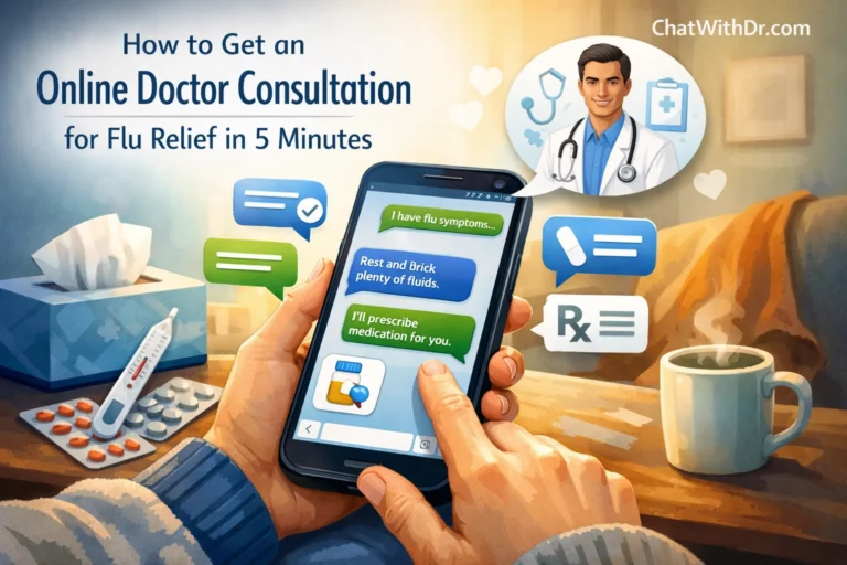 How to Get an Online Doctor Consultation for Flu Relief in 5 Minutes