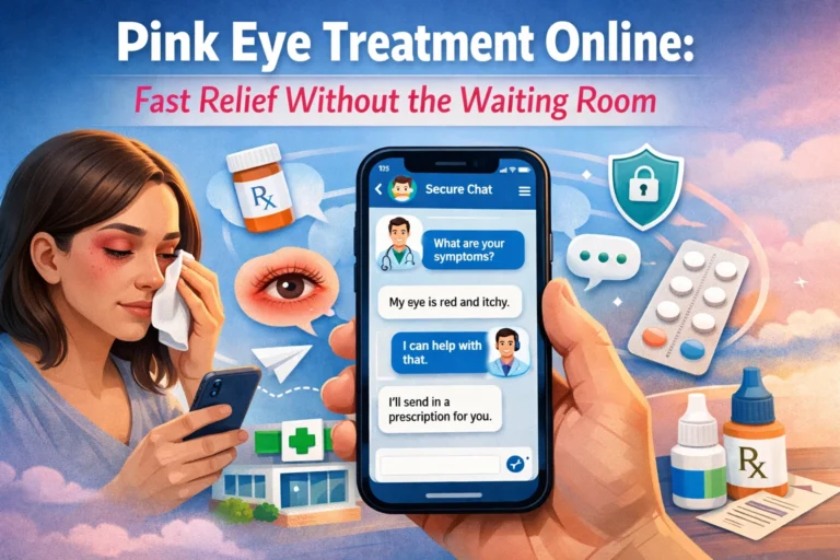 Pink Eye Treatment Online: Fast Relief Without the Waiting Room