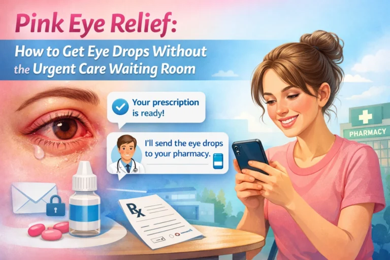 Pink Eye Relief: How to Get Eye Drops Without the Urgent Care Waiting Room