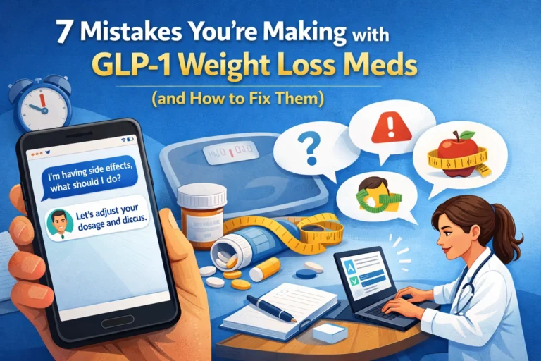 7 Mistakes You're Making with GLP-1 Weight Loss Meds (and How to Fix Them)