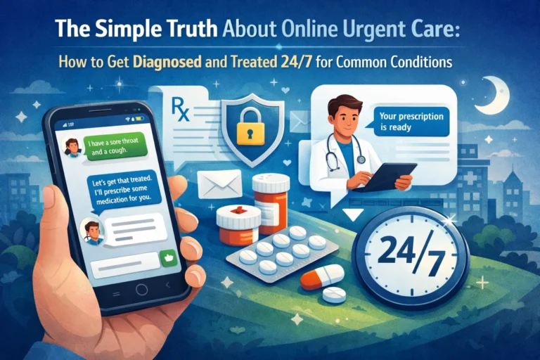 The Simple Truth About Online Urgent Care: How to Get Diagnosed and Treated 24/7 for Common Conditions