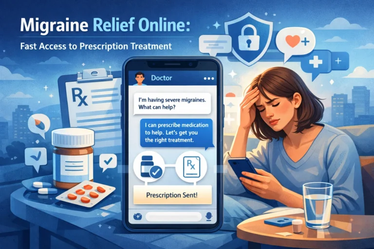 Migraine Relief Online: Fast Access to Prescription Treatment