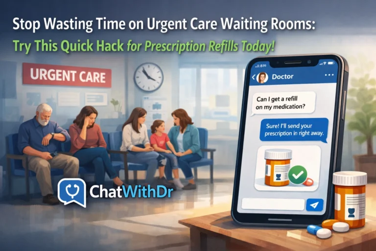 Stop Wasting Time on Urgent Care Waiting Rooms: Try This Quick Hack for Prescription Refills Today