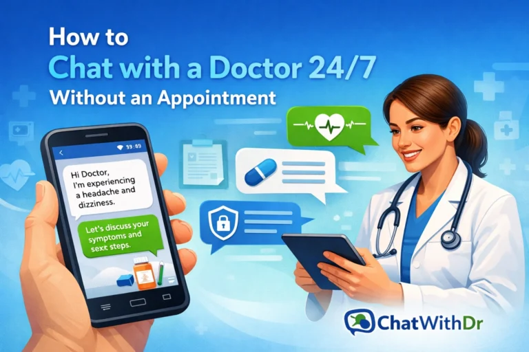 How to Chat with a Doctor 24/7 Without an Appointment