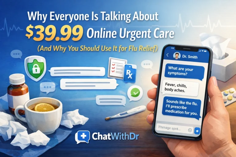 Why Everyone Is Talking About $39.99 Online Urgent Care (And Why You Should Use It for Flu Relief)