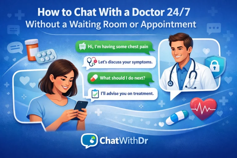 How to Chat With a Doctor 24/7 Without a Waiting Room or Appointment