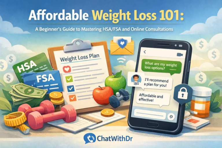 Affordable Weight Loss 101: A Beginner’s Guide to Mastering HSA/FSA and Online Consultations