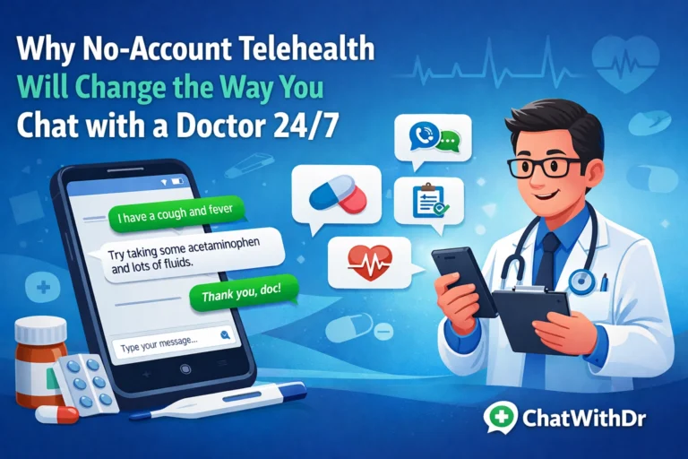 Why No-Account Telehealth Will Change the Way You Chat with a Doctor 24/7
