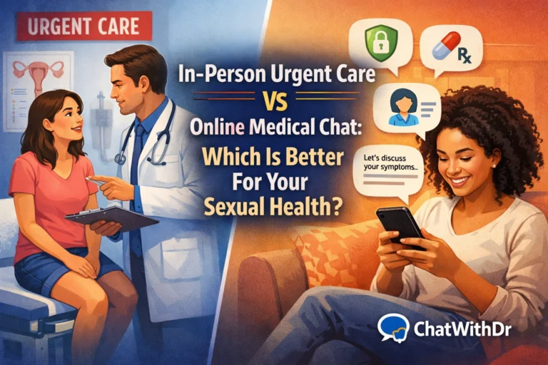 In-Person Urgent Care Vs Online Medical Chat: Which Is Better For Your Sexual Health?
