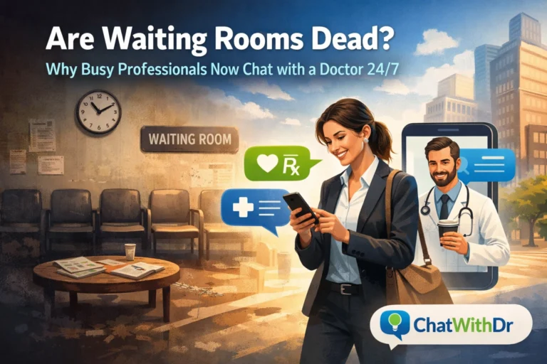 Are Waiting Rooms Dead? Why Busy Professionals Now Chat with a Doctor 24/7