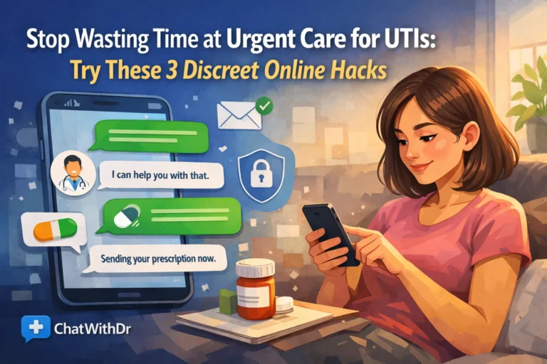 Stop Wasting Time at Urgent Care for UTIs: Try These 3 Discreet Online Hacks