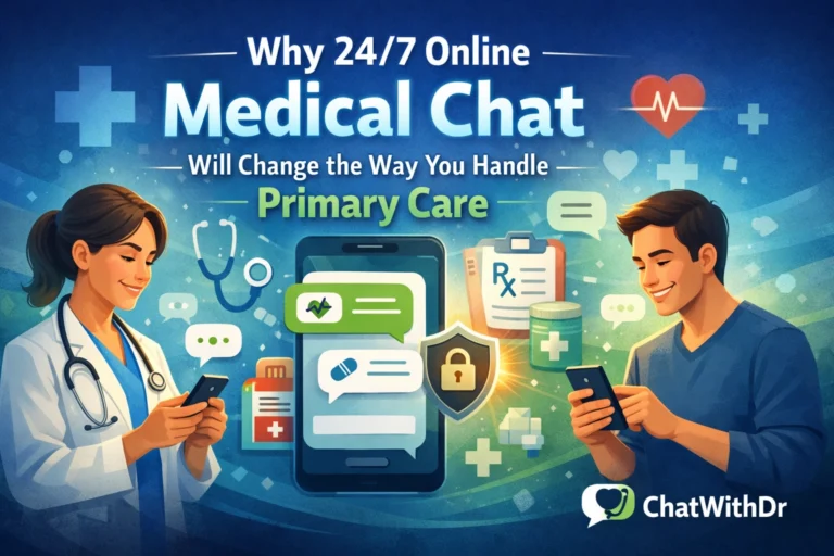 Why 24/7 Online Medical Chat Will Change the Way You Handle Primary Care