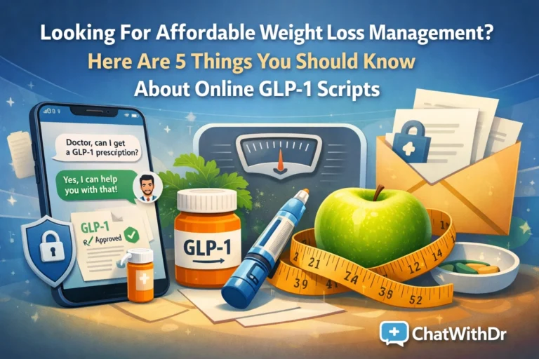 Looking For Affordable Weight Loss Management? Here Are 5 Things You Should Know About Online GLP-1 Scripts
