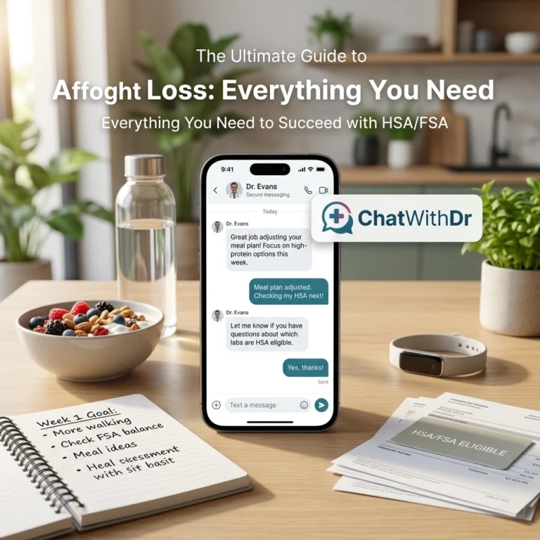 The Ultimate Guide to Affordable Weight Loss: Everything You Need to Succeed with HSA/FSA