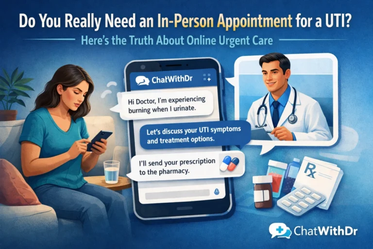 Do You Really Need an In-Person Appointment for a UTI? Here’s the Truth About Online Urgent Care