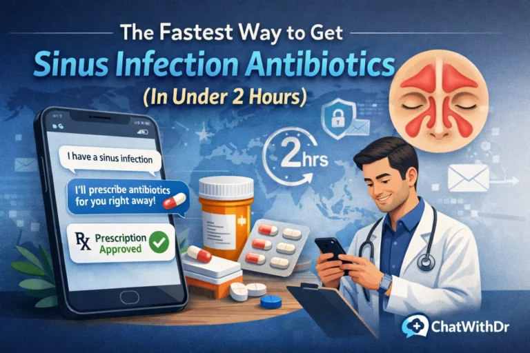 The Fastest Way to Get Sinus Infection Antibiotics Online (In Under 2 Hours)