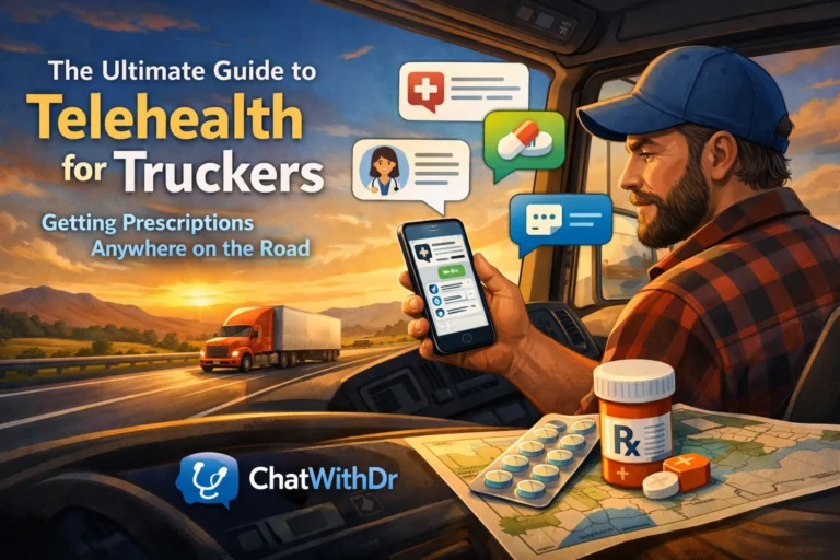 The Ultimate Guide to Telehealth for Truckers: Getting Prescriptions Anywhere on the Road