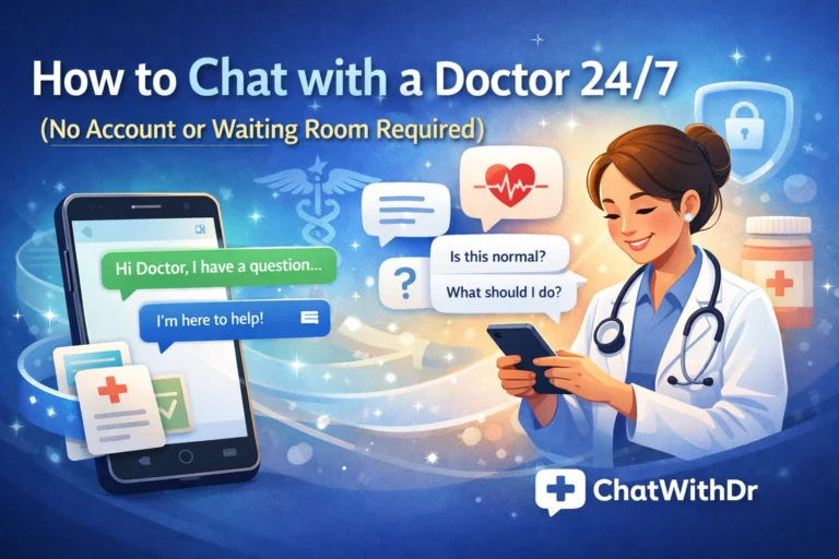 How to Chat with a Doctor 24/7 (No Account or Waiting Room Required)