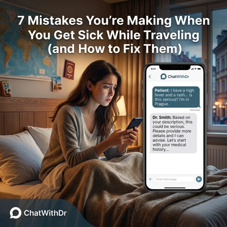 7 Mistakes You’re Making When You Get Sick While Traveling (and How to Fix Them)