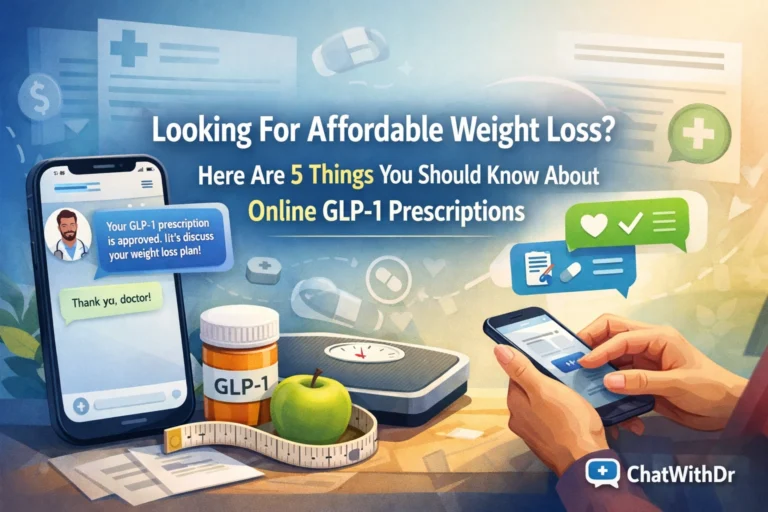 Looking For Affordable Weight Loss? Here Are 5 Things You Should Know About Online GLP-1 Prescriptions