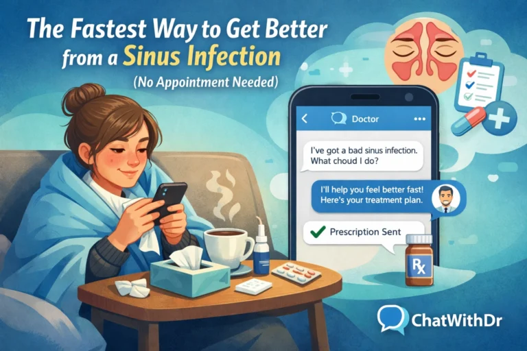 The Fastest Way to Get Better from a Sinus Infection (No Appointment Needed)