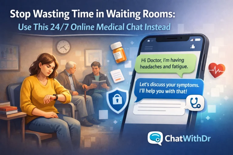 Stop Wasting Time in Waiting Rooms: Use This 24/7 Online Medical Chat Instead
