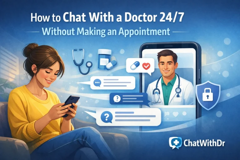 How to Chat With a Doctor 24/7 Without Making an Appointment