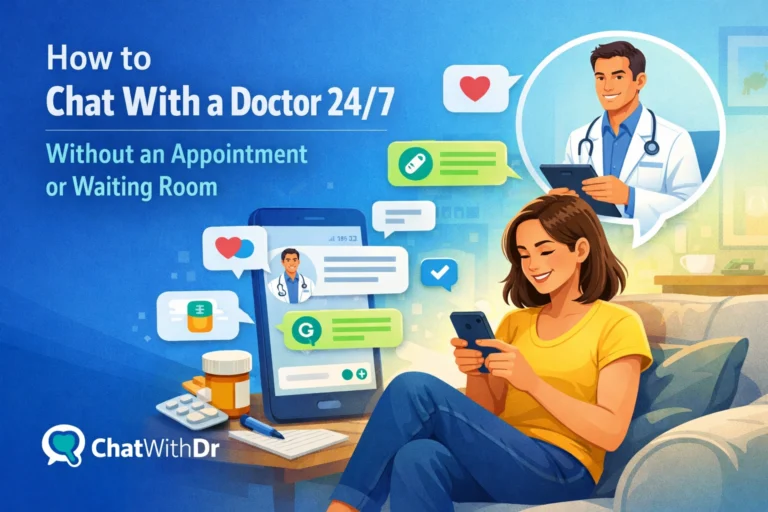 How to Chat With a Doctor 24/7 Without an Appointment or Waiting Room