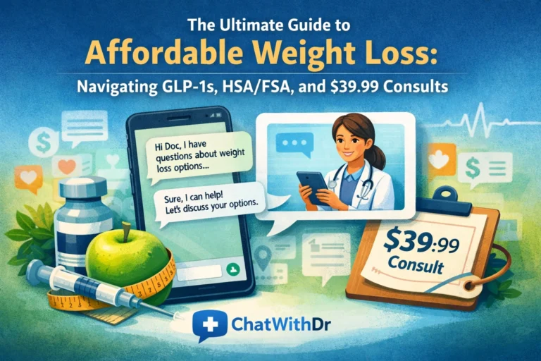 The Ultimate Guide to Affordable Weight Loss: Navigating GLP-1s, HSA/FSA, and $39.99 Consults