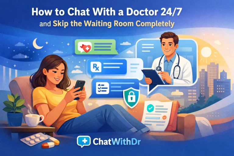 How to Chat With a Doctor 24/7 and Skip the Waiting Room Completely