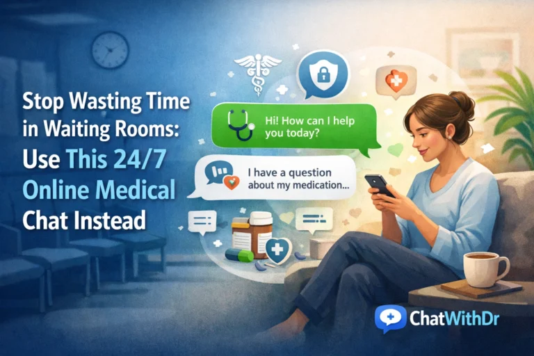 Stop Wasting Time in Waiting Rooms: Use This 24/7 Online Medical Chat Instead