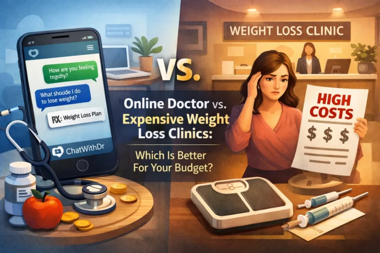 Online Doctor vs. Expensive Weight Loss Clinics: Which Is Better For Your Budget?