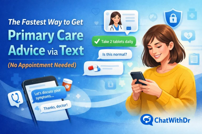 The Fastest Way to Get Primary Care Advice via Text (No Appointment Needed)
