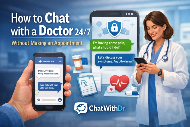How to Chat with a Doctor 24/7 Without Making an Appointment