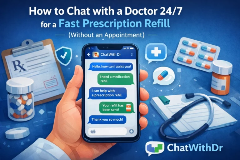 How to Chat with a Doctor 24/7 for a Fast Prescription Refill (Without an Appointment)