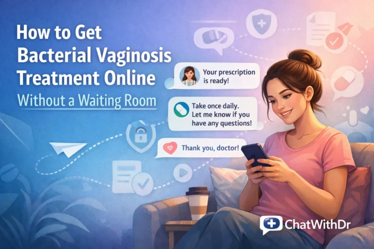 How to Get Bacterial Vaginosis Treatment Online Without a Waiting Room