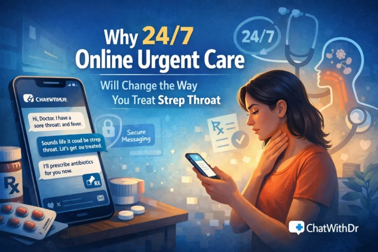 Why 24/7 Online Urgent Care Will Change the Way You Treat Strep Throat