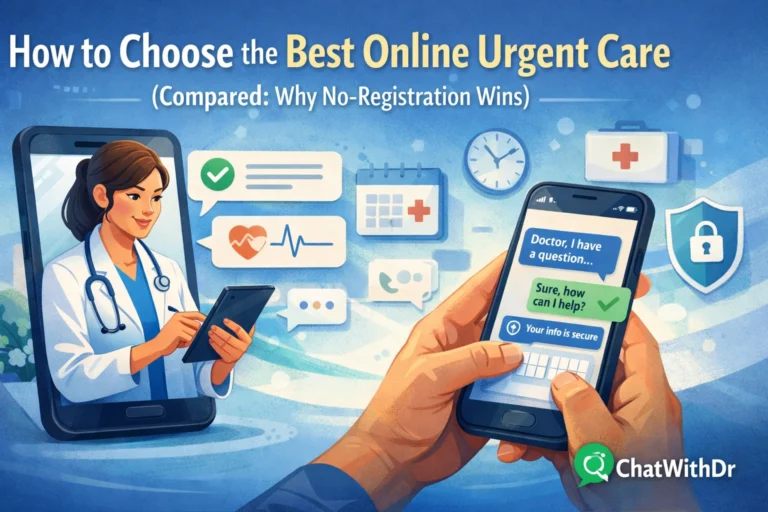 How to Choose the Best Online Urgent Care (Compared: Why No-Registration Wins)
